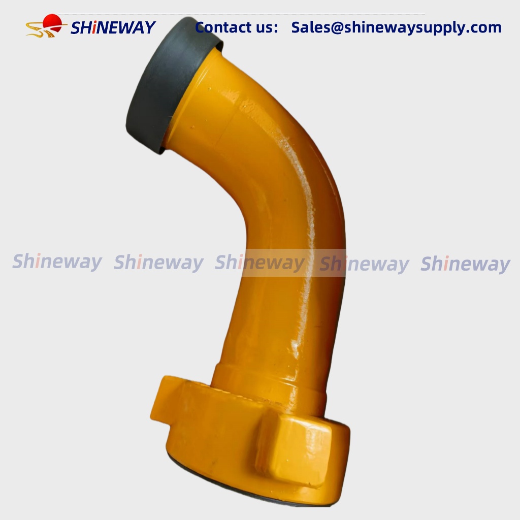 CANRIG Top Drive Parts  MUDLINE, ELL, 75, 3 BORE, 5000WP, WO BKT